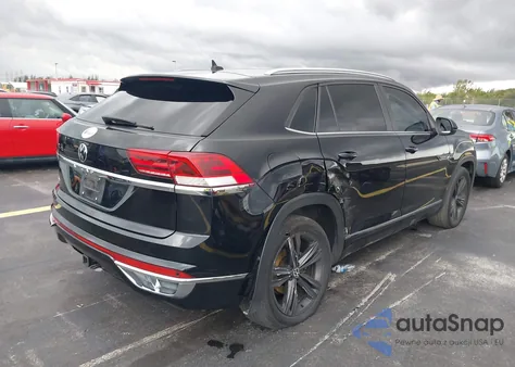 2021 Volkswagen Atlas Cross Sport 3.6L V6 Se W/Technology R-Line z USA, uszkodzony, nr VIN 1V2PE2CA7MC232145